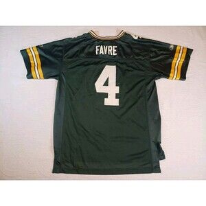 Brett Favre Geen Bay Packers Reebok Jersey Youth XL (18-20) Green